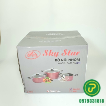 BỘ NỒI 6 CÁI SKYSTAR