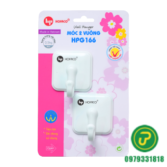 MÓC DÁN 2 VUÔNG HPG-166