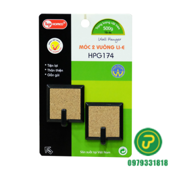 MÓC DÁN 2 VUÔNG LI-E HPG 174