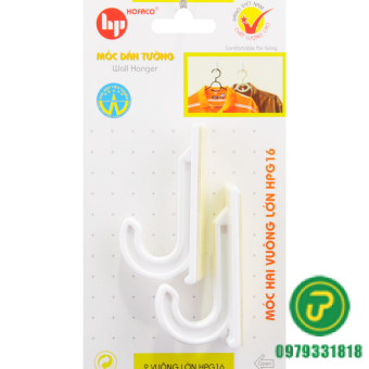MÓC DÁN 2 VUÔNG LỚN-HPG 16