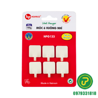 MÓC DÁN 6 VUÔNG NHÍ-HPG 133