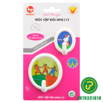 MÓC DÁN CẶP ĐÔI-HPG 117