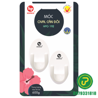 MÓC DÁN OVAL CÁN ĐÔI-HPG 192