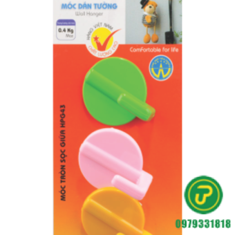 MÓC DÁN TRÒN SỌC GIỮA-HPG 43