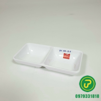 ĐĨA TƯƠNG 2 NGĂN (DV133-5.7)