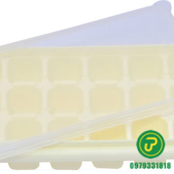 KHAY ĐÁ 21 VIÊN CÓ NẮP ĐẬY-HPL 52
