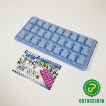 KHAY ĐÁ GẤU 27 VIÊN
