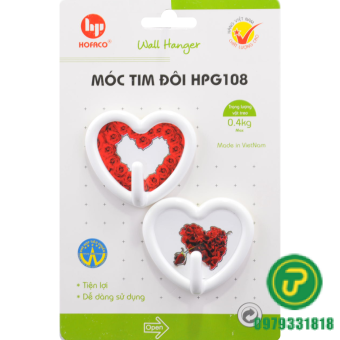 MÓC DÁN TIM ĐÔI-HPG 108