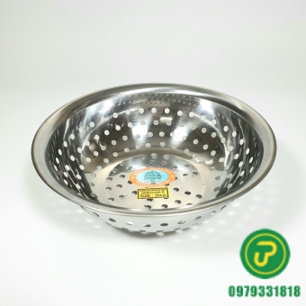 RỔ INOX LỖ TO LOẠI 2 THANH CHI