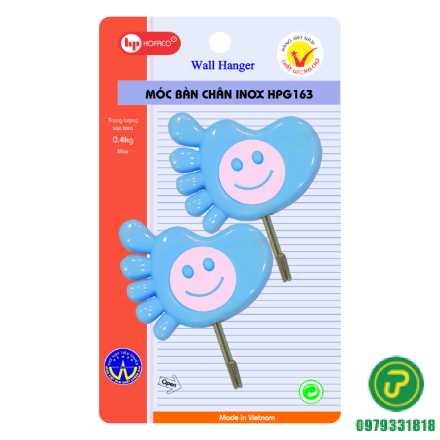MÓC DÁN BÀN CHÂN-HPG 163