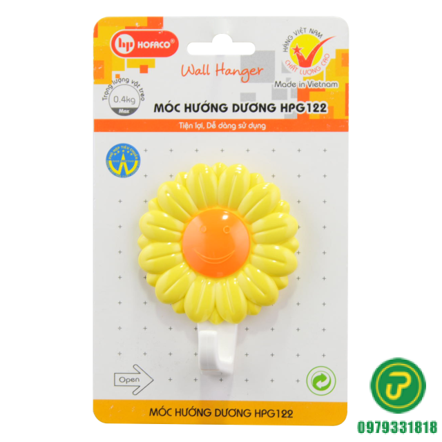 MÓC DÁN HOA HƯỚNG DƯƠNG-HPG 122
