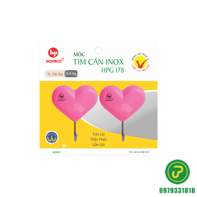 MÓC DÁN TIM-HPG 178