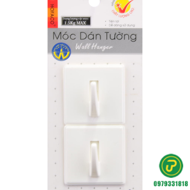 MÓC DÁN VUÔNG 4 PHÂN 8-HPG 91