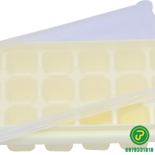 KHAY ĐÁ 21 VIÊN CÓ NẮP ĐẬY-HPL 52