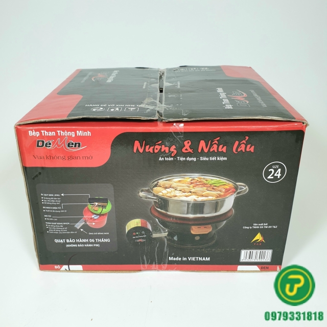 LÒ NƯỚNG QUẠT DẾ MÈN