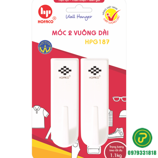 MÓC 2 VUÔNG DÀI-HPG 187