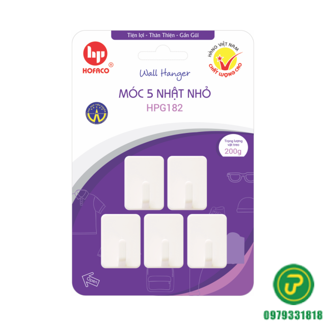 MÓC DÁN 5 NHẬT NHỎ-HPG 182