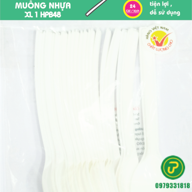 MUỖNG NHỰA XL-HPB 48