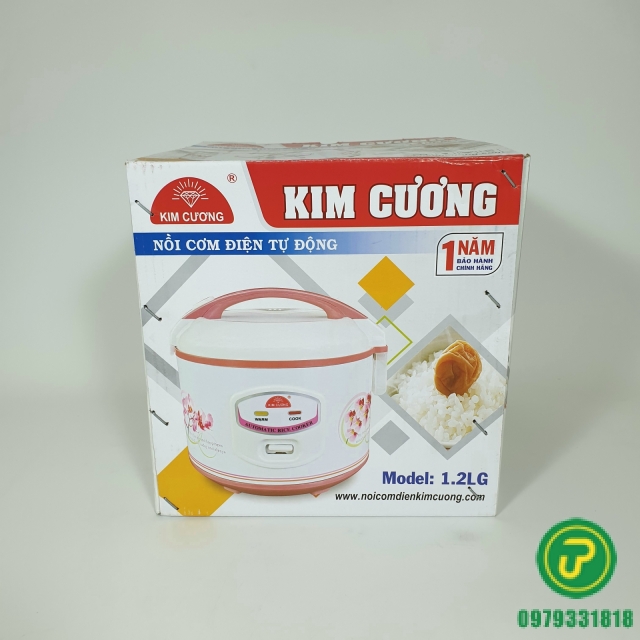 NỒI CƠM KIM CƯƠNG NẮP GÀI