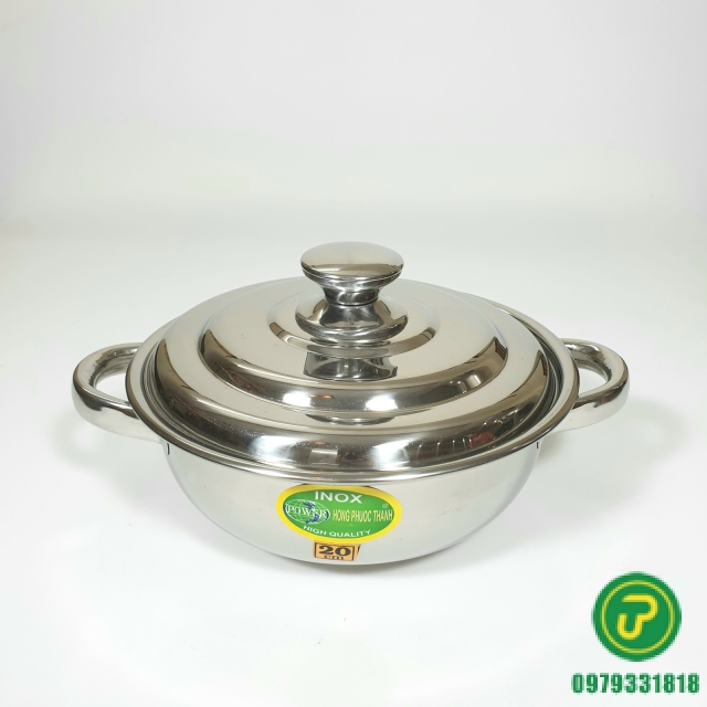 NỒI LẨU INOX QUAI TRÒN 